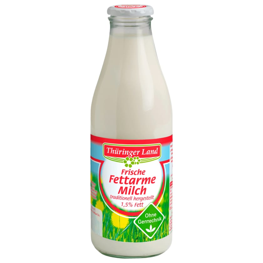 Thüringer Land Frische Fettarme Milch 1,5% 1l